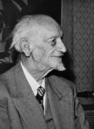 [Portrait de Louis Bréguet (1877-1962)], 1957. (Musée de la Boîte de Montre, Le Noirmont, Suisse : coll. Georges Cattin). © Région Bourgogne-Franche-Comté, Inventaire du patrimoine