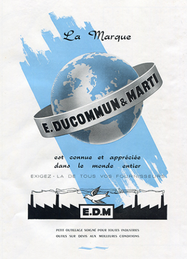 E. Ducommun & Marti. Catalogue n° 11 [publicité], [années 1960 ?]. © Région Bourgogne-Franche-Comté, Inventaire du patrimoine