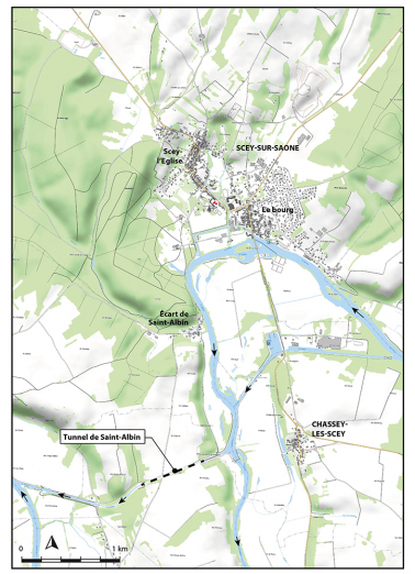 Plan de localisation. Extrait du scan 25 de l'IGN, 2019. © Région Bourgogne-Franche-Comté, Inventaire du patrimoine Plan de localisation. Extrait du scan 25 de l'IGN, 2019. © Région Bourgogne-Franche-Comté, Inventaire du patrimoine