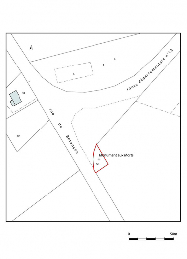 monument aux morts © Région Bourgogne-Franche-Comté, Inventaire du patrimoine