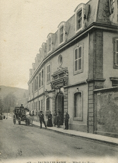 hôtel de voyageurs portail © Édition G.B., Lons-le-Saunier  hôtel de voyageurs portail © Édition G.B., Lons-le-Saunier