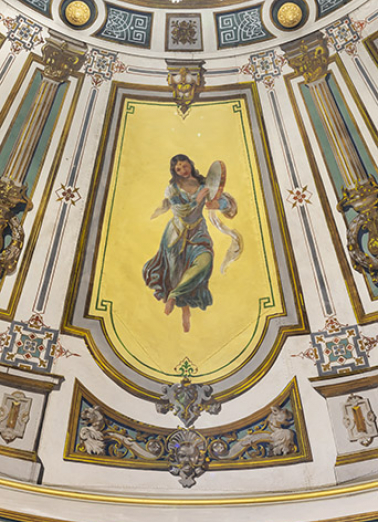 peinture monumentale © Région Bourgogne-Franche-Comté, Inventaire du patrimoine