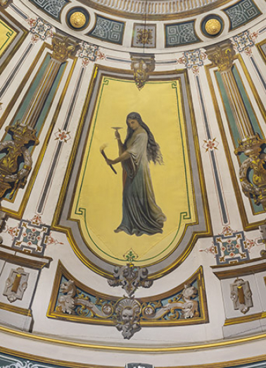 peinture monumentale © Région Bourgogne-Franche-Comté, Inventaire du patrimoine