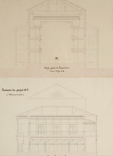 théâtre © Région Bourgogne-Franche-Comté, Inventaire du patrimoine  théâtre © Région Bourgogne-Franche-Comté, Inventaire du patrimoine