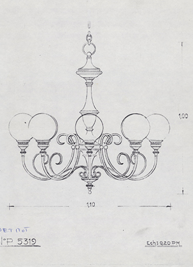 luminaire © Région Bourgogne-Franche-Comté, Inventaire du patrimoine  luminaire © Région Bourgogne-Franche-Comté, Inventaire du patrimoine