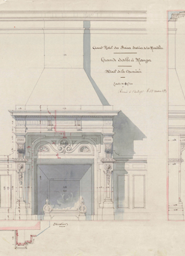 cheminée © Bibliothèque municipale, Besançon  cheminée © Bibliothèque municipale, Besançon
