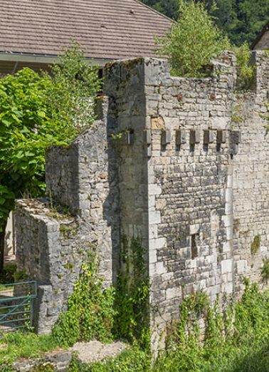  place forte enceinte © Région Bourgogne-Franche-Comté, Inventaire du patrimoine