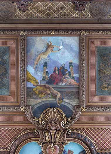  plafond peinture © Région Bourgogne-Franche-Comté, Inventaire du patrimoine