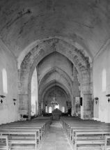 La nef : le choeur. © Région Bourgogne-Franche-Comté, Inventaire du patrimoine