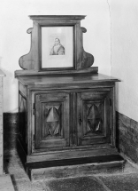 Vue d'ensemble du buffet droit. © Région Bourgogne-Franche-Comté, Inventaire du patrimoine