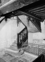 Escalier. © Région Bourgogne-Franche-Comté, Inventaire du patrimoine