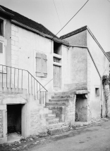 Vue d'ensemble de de la maison sise parcelle 259, section AO du cadastre de 1963. © Région Bourgogne-Franche-Comté, Inventaire du patrimoine