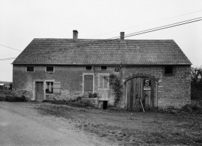 Vue d'ensemble de la ferme sise parcelle 257, section C3 sur le cadastre de 1934. © Région Bourgogne-Franche-Comté, Inventaire du patrimoine