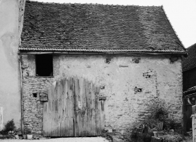 Vue des dépendances, sises parcelles 47, section AC sur le cadastre de 1965. © Région Bourgogne-Franche-Comté, Inventaire du patrimoine