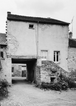 Façade sur cour. © Région Bourgogne-Franche-Comté, Inventaire du patrimoine