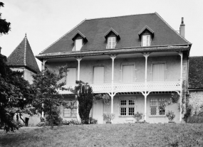 Façade antérieure du logis. © Région Bourgogne-Franche-Comté, Inventaire du patrimoine