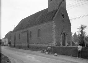 Elévations antérieure et gauche © Région Bourgogne-Franche-Comté, Inventaire du patrimoine