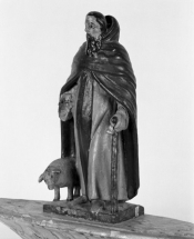 Statuette, trois-quarts gauche © Région Bourgogne-Franche-Comté, Inventaire du patrimoine