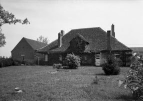 Logis, élévation antérieur sur cour. © Région Bourgogne-Franche-Comté, Inventaire du patrimoine