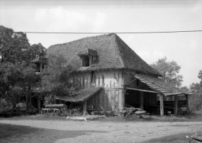 Bâtiment des dépendances. © Région Bourgogne-Franche-Comté, Inventaire du patrimoine