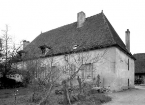 Bâtiment d'habitation, façade sur jardin. © Région Bourgogne-Franche-Comté, Inventaire du patrimoine