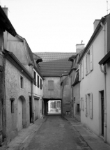 Façade postérieure rue du Portail. © Région Bourgogne-Franche-Comté, Inventaire du patrimoine