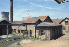 Façade postérieure de l'atelier de montage. © Région Bourgogne-Franche-Comté, Inventaire du patrimoine