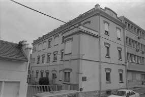 Cour et façade principale des anciens ateliers et bureaux Gerbe et Cie. © Région Bourgogne-Franche-Comté, Inventaire du patrimoine