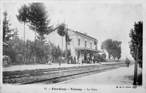 Gare © Région Bourgogne-Franche-Comté, Inventaire du patrimoine