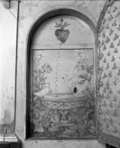 Intérieur du tabernacle du maître-autel. © Région Bourgogne-Franche-Comté, Inventaire du patrimoine