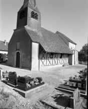 Façade et élévation droite. © Région Bourgogne-Franche-Comté, Inventaire du patrimoine