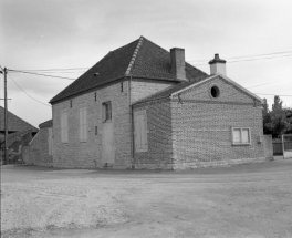 Elévation postérieure. © Région Bourgogne-Franche-Comté, Inventaire du patrimoine