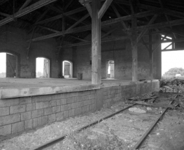 Gare de marchandises, intérieur. © Région Bourgogne-Franche-Comté, Inventaire du patrimoine