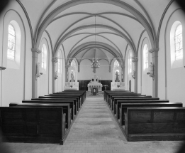 Vue d'ensemble prise de l'entrée. © Région Bourgogne-Franche-Comté, Inventaire du patrimoine