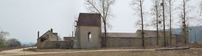 Vue de l'ensemble prise de l'ouest. © Région Bourgogne-Franche-Comté, Inventaire du patrimoine
