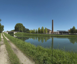 Vue d'ensemble du site industriel. © Région Bourgogne-Franche-Comté, Inventaire du patrimoine