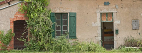 Détail des baies de la maison éclusière. © Région Bourgogne-Franche-Comté, Inventaire du patrimoine