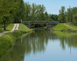 Vue du pont depuis l'amont. © Région Bourgogne-Franche-Comté, Inventaire du patrimoine