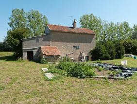 Vue arrière de la maison éclusière. © Région Bourgogne-Franche-Comté, Inventaire du patrimoine