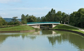 Vue du pont. © Région Bourgogne-Franche-Comté, Inventaire du patrimoine