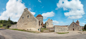 Vue d'ensemble du château. © Région Bourgogne-Franche-Comté, Inventaire du patrimoine