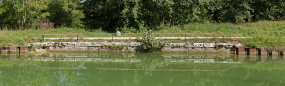 L'arrivée d'eau vue du canal. © Région Bourgogne-Franche-Comté, Inventaire du patrimoine