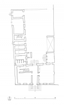 Plan du rez-de-chaussée. © Région Bourgogne-Franche-Comté, Inventaire du patrimoine