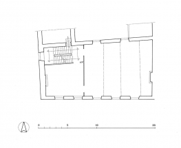 Plan de l'étage. © Région Bourgogne-Franche-Comté, Inventaire du patrimoine