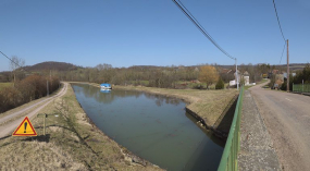 Vue d'ensemble du bassin de port. © Région Bourgogne-Franche-Comté, Inventaire du patrimoine