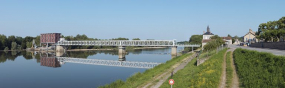 Vue d'ensemble du barrage. © Région Bourgogne-Franche-Comté, Inventaire du patrimoine