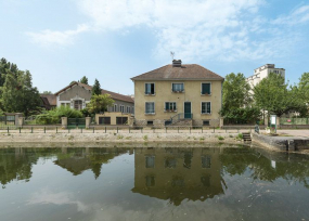 Vue de la maison éclusière, de face. © Région Bourgogne-Franche-Comté, Inventaire du patrimoine