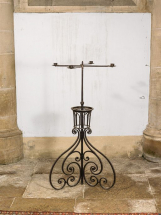 Vue d'ensemble d'un chandelier. © Région Bourgogne-Franche-Comté, Inventaire du patrimoine