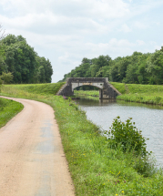 Vue générale du pont. © Région Bourgogne-Franche-Comté, Inventaire du patrimoine