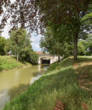Vue du pont. © Région Bourgogne-Franche-Comté, Inventaire du patrimoine